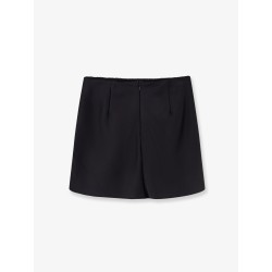 Satin skirt with shorts