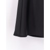 Satin skirt with shorts