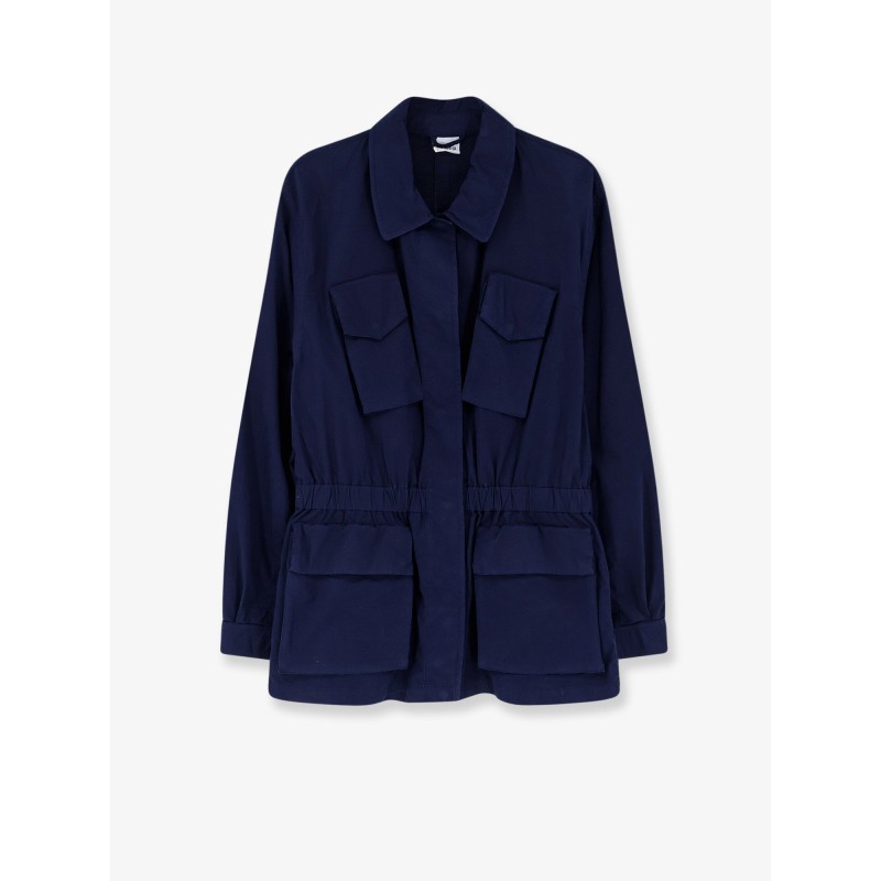 Cotton jacket with Lived effect