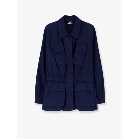 Cotton jacket with Lived effect