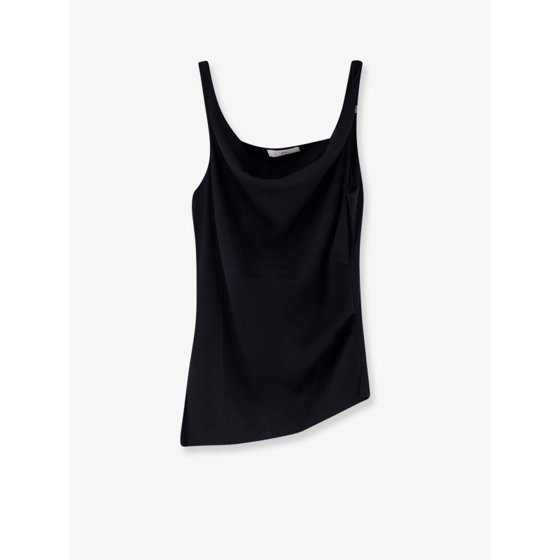 Air twisted cotton and modal top