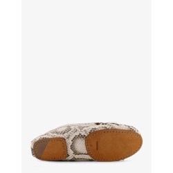 Indiana leather loafers with croco print