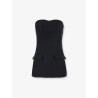 Wool and silk blend tank top