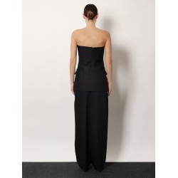 Wool and silk blend tank top