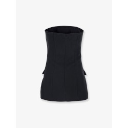 Wool and silk blend tank top