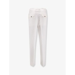 Linen and cotton trousers