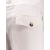 Linen and cotton trousers