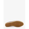 Leather espadrilles with Triomphe detail