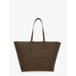 BC Duo hammered leather shoulder bag