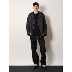 Zip Lock hooded down jacket