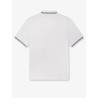 Stretch organic cotton polo shirt