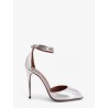 Laminated leather Vera sandals