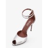 Laminated leather Vera sandals