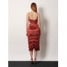 Amethyst fringed dress