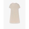 Virgin wool and silk mini dress