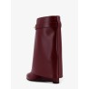 Shark leather boots