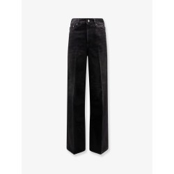 Black denim jeans