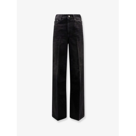 Black denim jeans