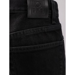 Black denim jeans