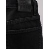 Black denim jeans