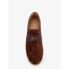 Suede espadrilles with VLogo Signature