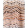 Multicolor viscose and metallic fiber sweater