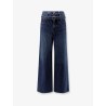 Blue denim jeans