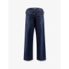 Blue denim jeans