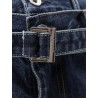 Blue denim jeans