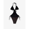 Viscose blend one piece swimsuit