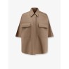 Linen and cotton blend shirt