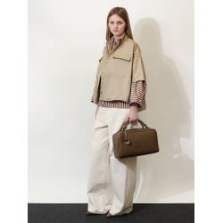 Linen and cotton blend shirt