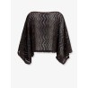 Viscose top with chevron pattern