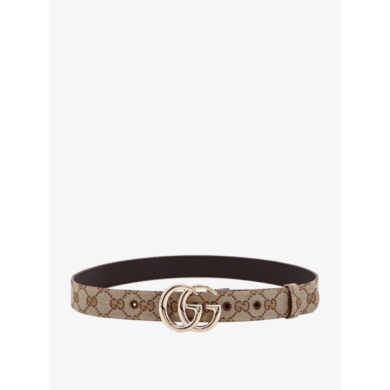 GG Marmont coated canvas belt