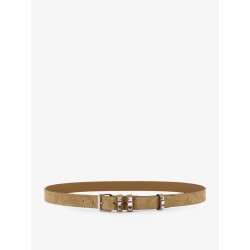 Flaneuse suede belt with iconic studs