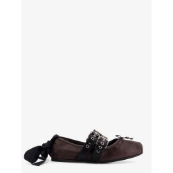 Leather ballerinas
