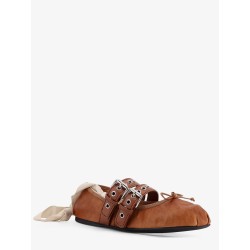 Leather ballerinas