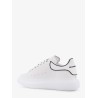 Oversized low-top leather sneakers