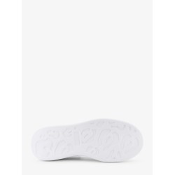 Oversized low-top leather sneakers