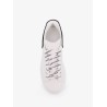 Oversized low-top leather sneakers