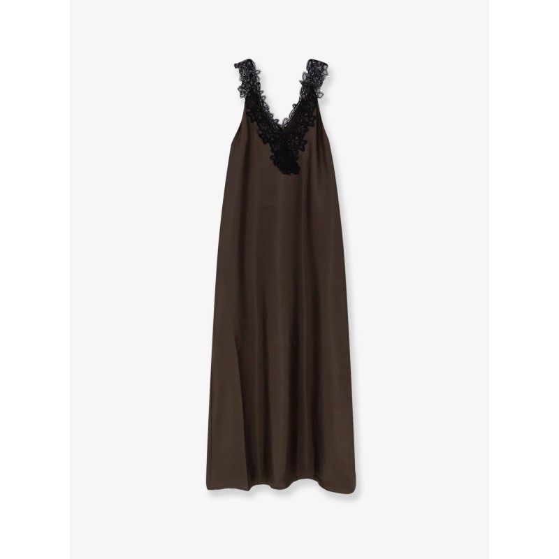 Silk long dress