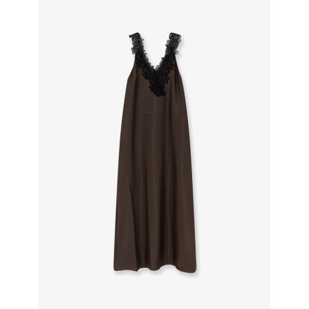 Silk long dress