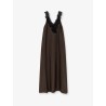 Silk long dress