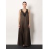 Silk long dress
