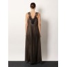 Silk long dress