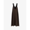 Silk long dress