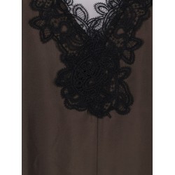 Silk long dress