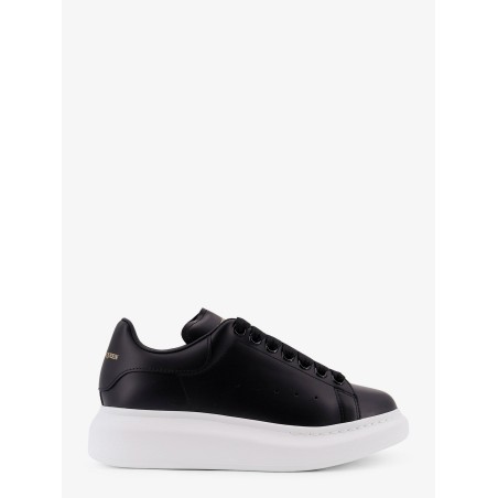 Oversized leather sneakers