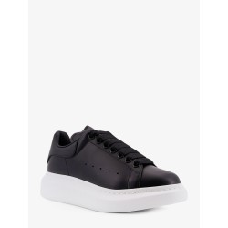 Oversized leather sneakers