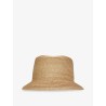 Raffia Fedora Hat